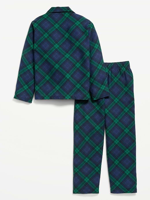 Old Navy Gender-Neutral Printed Flannel Pajama Pants Set for Kids — photo 3