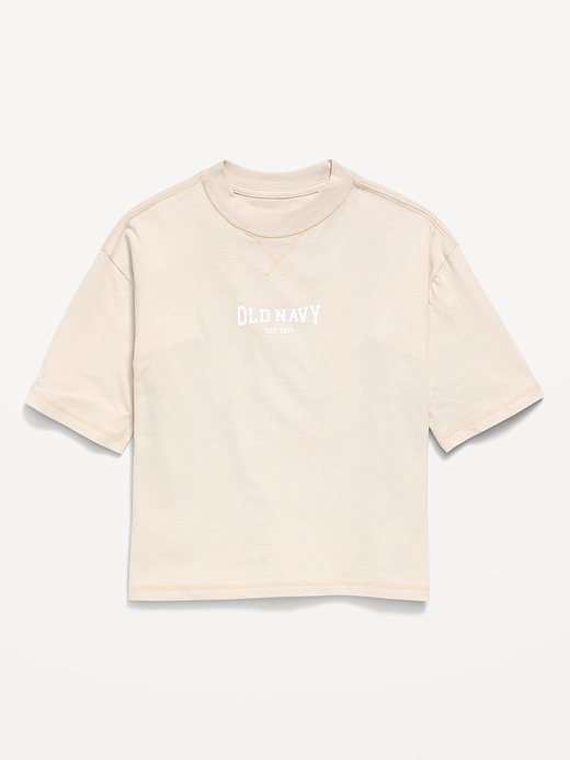 Old Navy Short-Sleeve Boxy Logo Graphic T-Shirt for Boys — photo 1