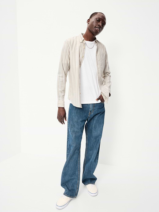 Old Navy Classic Fit Everyday Oxford Shirt — photo 4
