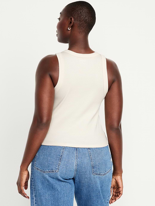 Old Navy Crop Ribbed Tank Top — photo 7
