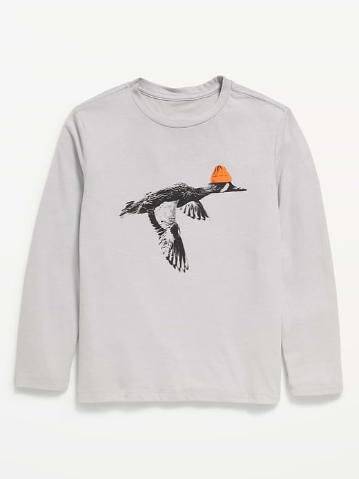 Old Navy Long-Sleeve Graphic T-Shirt for Boys — photo 1