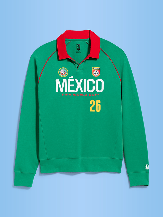 Old Navy FIFA World Cup 26™ Argentina Dynamic Fleece Collared Graphic Sweatshirt for Men — photo 4