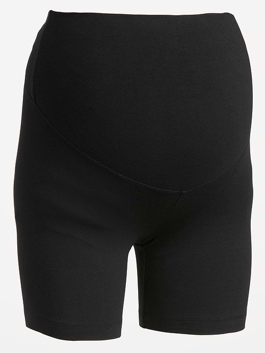 Old Navy Maternity Full-Panel Biker Shorts -- 6-inch inseam — photo 6