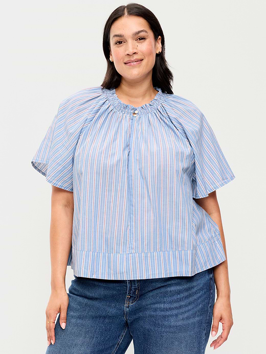 Old Navy Loose Short-Sleeve Striped Top — photo 8
