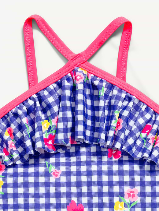 Old Navy Ruffled One-Piece Swimsuit for Toddler Girls — photo 4