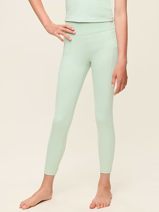 Old Navy High-Waisted StudioSmooth 7/8 Leggings for Girls — photo 4