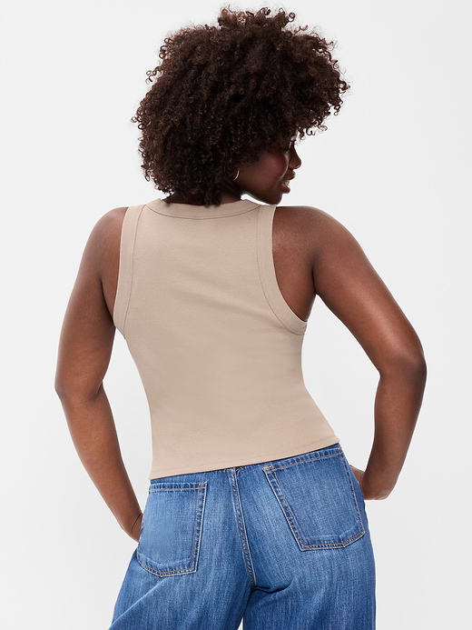 Old Navy Crop Ribbed Tank Top — photo 6