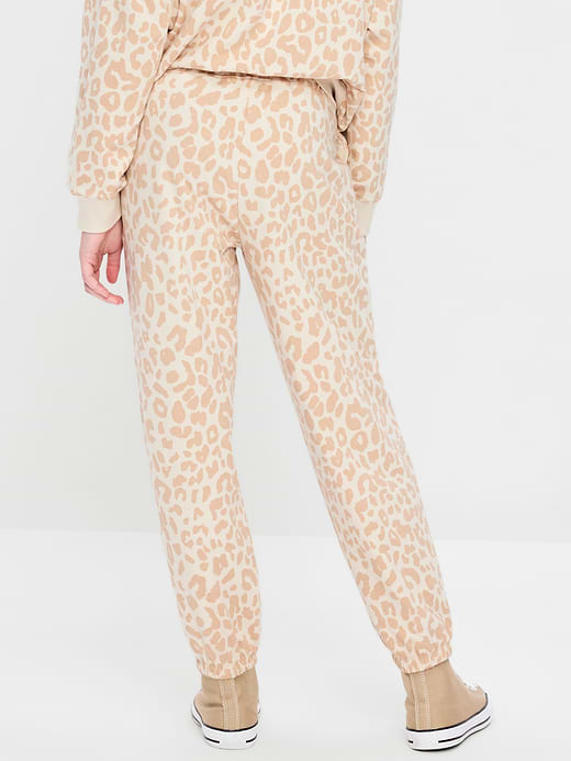 Old Navy Favorite Fleece High-Waisted Jogger Sweatpants for Girls — photo 3