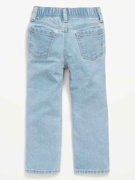 Old Navy Wow Straight Pull-On Jeans for Toddler Boys — photo 3