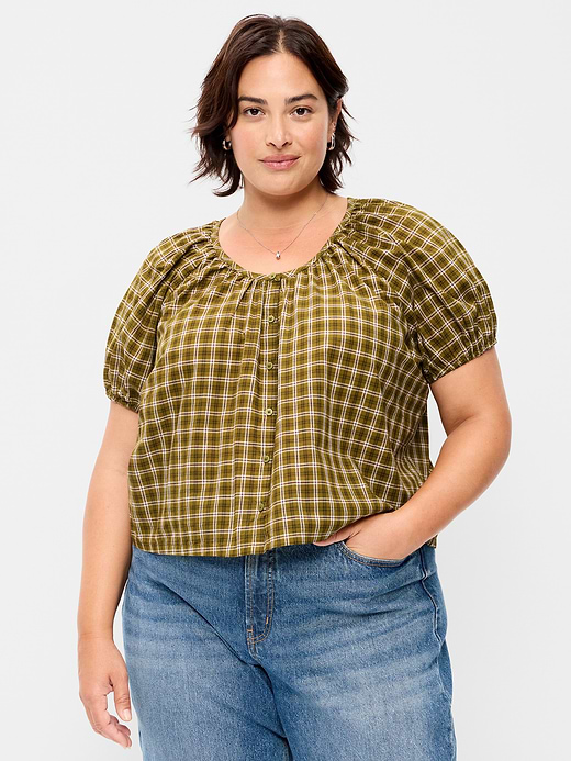 Old Navy Airy Button-Down Top — photo 8