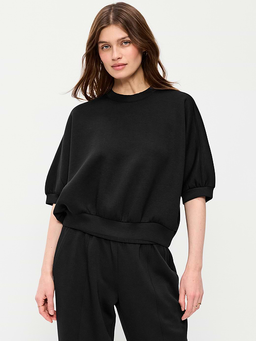 Old Navy Bounce Fleece Dolman-Sleeve Top — photo 1