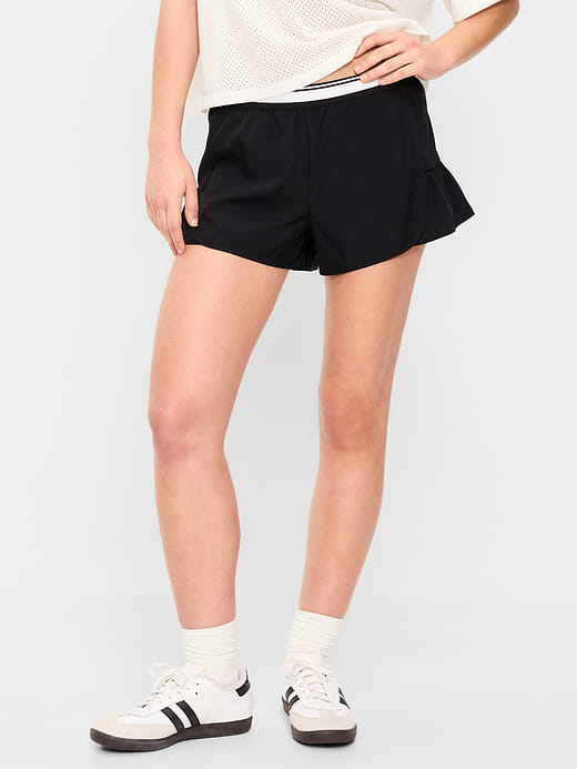 Old Navy Mid-Rise StretchTech Run Shorts -- 3-inch inseam — photo 1