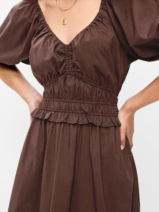 Old Navy Fit & Flare Prairie Midi Dress — photo 6