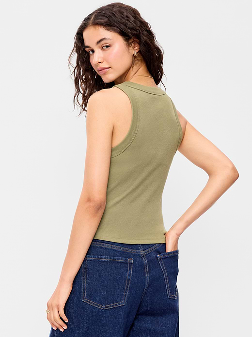 Old Navy Crop Ribbed Tank Top — photo 3