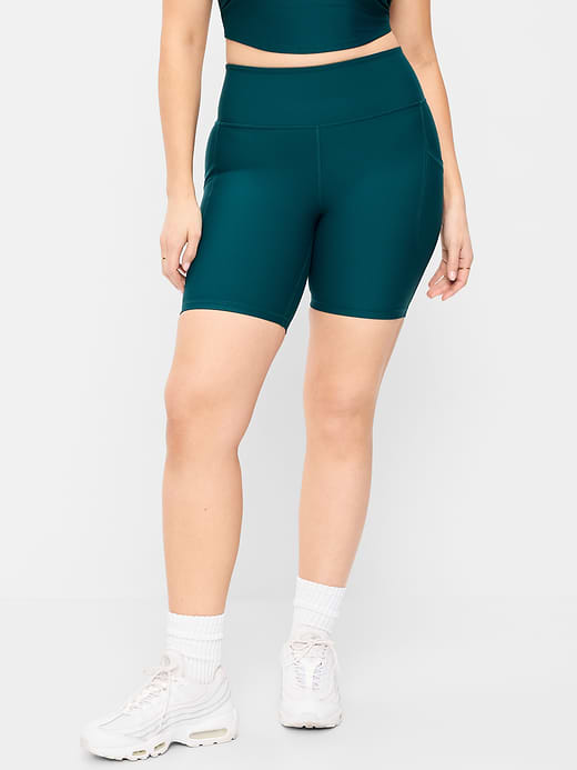 Old Navy High-Waisted PowerSoft Biker Shorts -- 8-inch inseam — photo 5