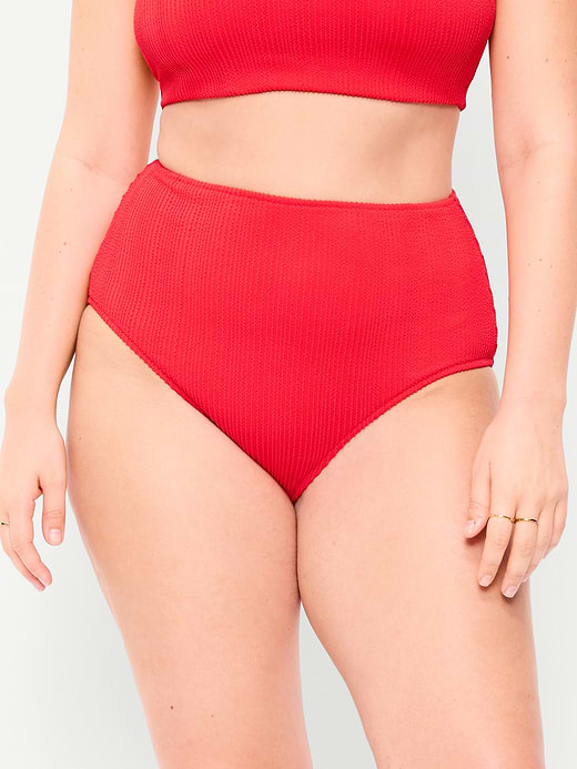 Old Navy High-Waisted Ribbed Bikini Swim Bottoms — photo 6