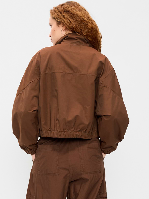Old Navy Twill Utility Zip-Front Jacket — photo 3