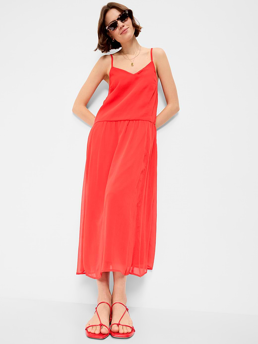 Old Navy Chiffon Drop-Waist Maxi Dress — photo 4