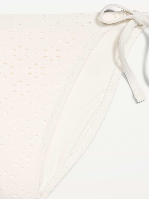 Old Navy Eyelet String Bikini Swim Bottoms — photo 9