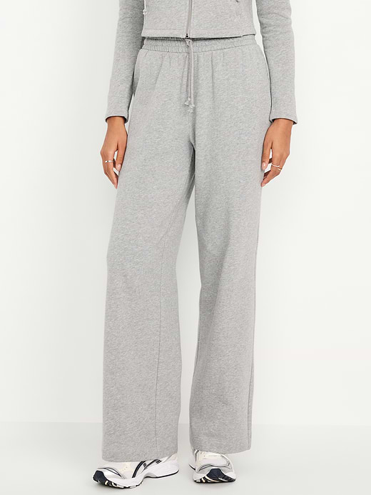 Old Navy High-Waisted SoComfy Wide-Leg Sweatpants — photo 7
