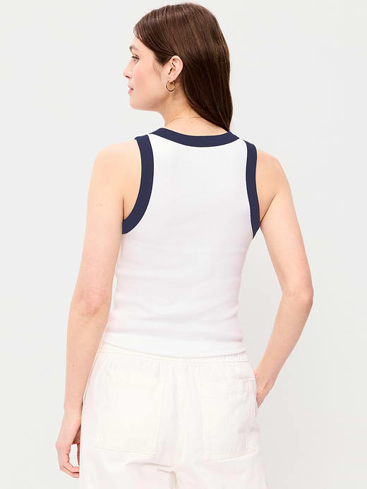 Old Navy Crop Ribbed Tank Top — photo 3