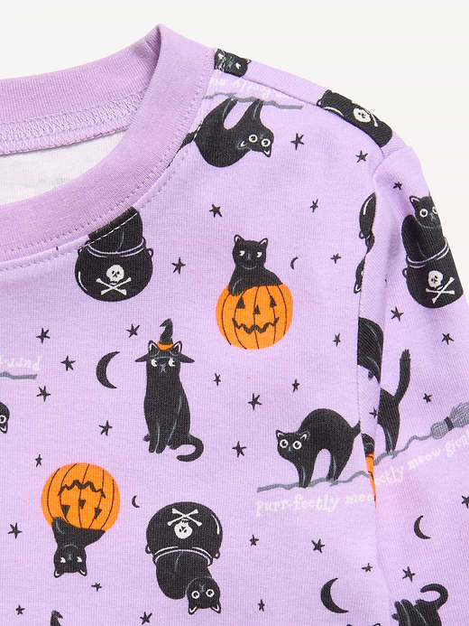 Old Navy Printed Snug-Fit Graphic Pajama Set for Girls — photo 3