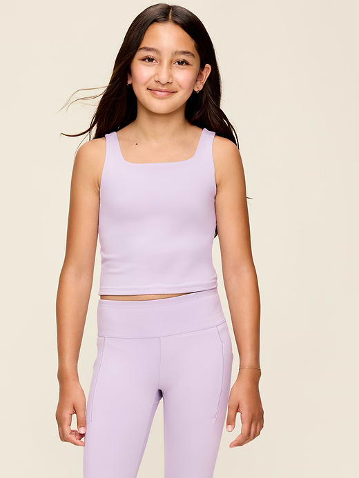 Old Navy StudioSmooth Longline Sports Bra for Girls — photo 1
