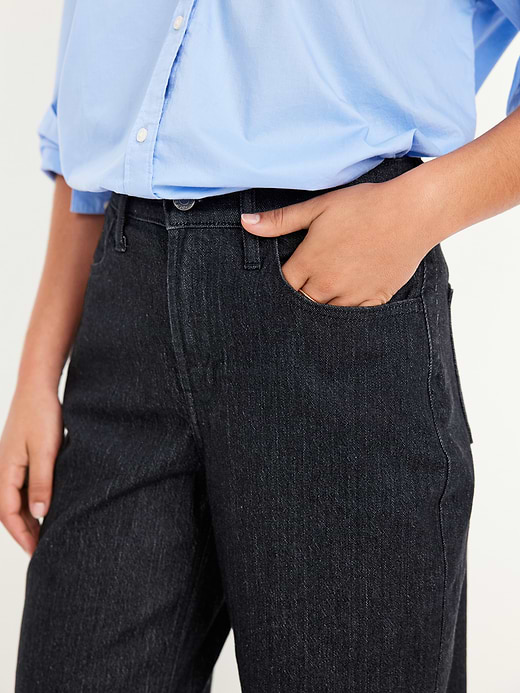 Old Navy High-Waisted Wow Barrel-Leg Ankle Jeans — photo 5