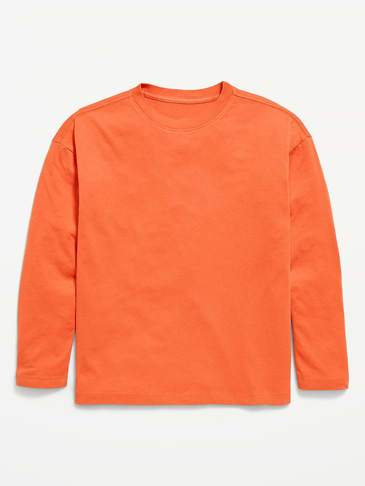 Old Navy Oversized Long-Sleeve T-Shirt for Boys — photo 1