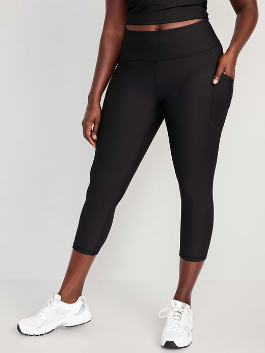 Old Navy High-Waisted PowerSoft Crop Pocket Leggings — photo 5