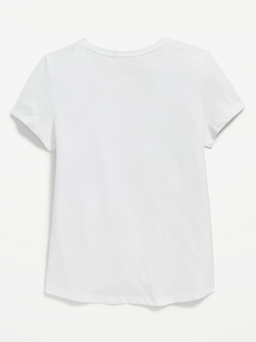 Old Navy Softest Heart-Pocket T-Shirt for Girls — photo 3