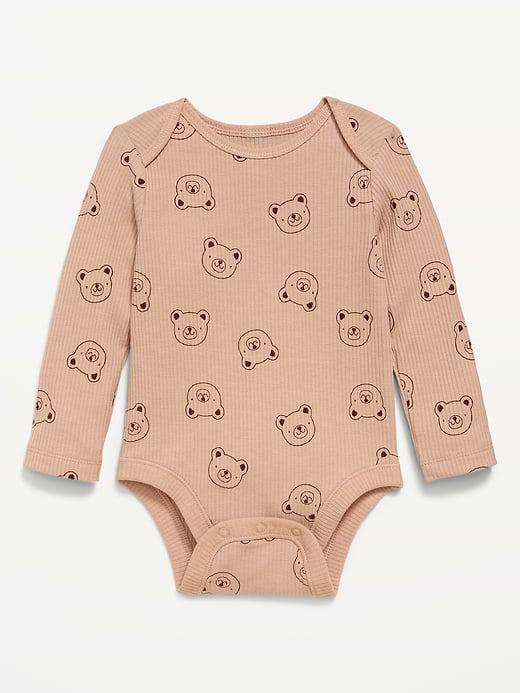 Old Navy Long-Sleeve Graphic Bodysuit for Baby — photo 1