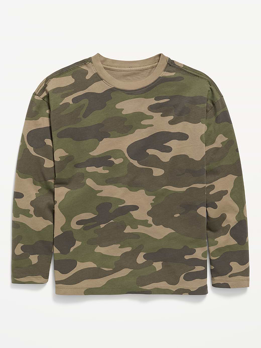 Old Navy Oversized Long-Sleeve T-Shirt for Boys — photo 1