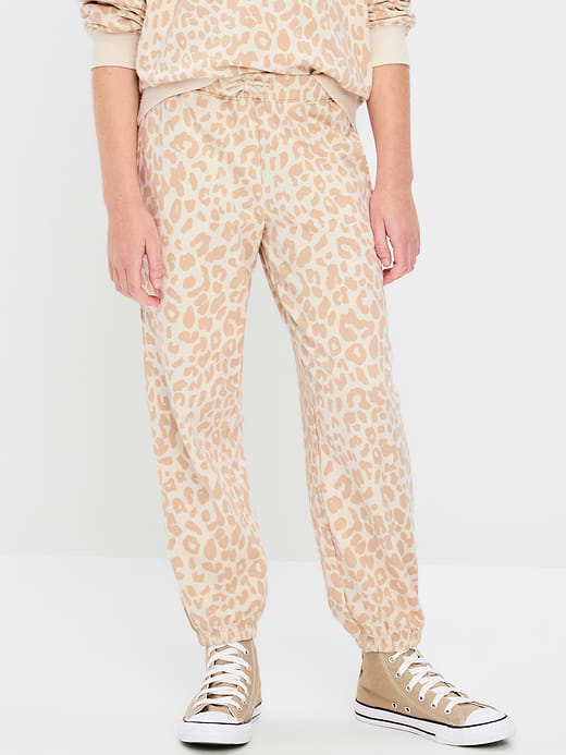 Old Navy Favorite Fleece High-Waisted Jogger Sweatpants for Girls — photo 1