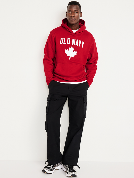 Old Navy Oversized Canada Logo Pullover Hoodie — photo 4