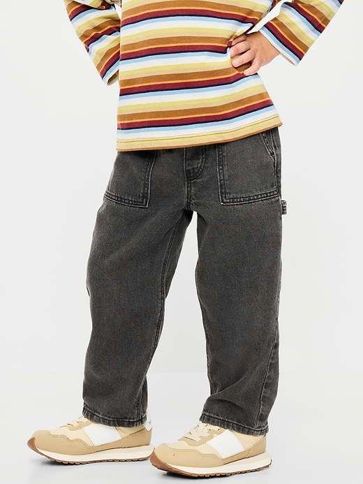 Old Navy Super Baggy Barrel-Leg Cargo Jeans for Toddler Boys — photo 3