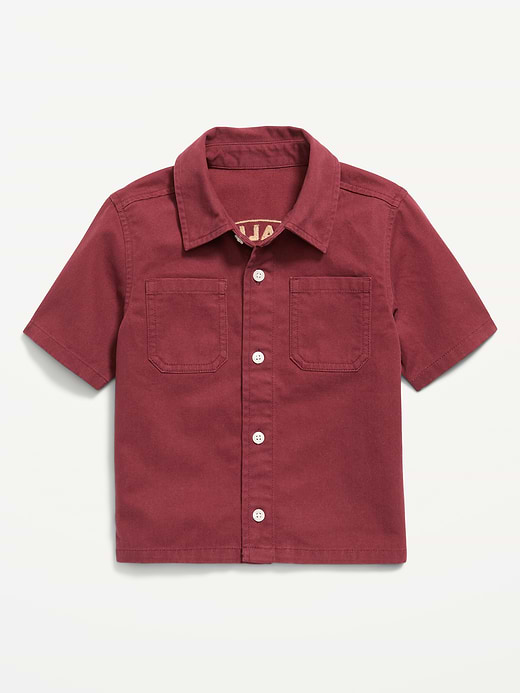 Old Navy Short-Sleeve Boxy Shirt for Toddler Boys — photo 1