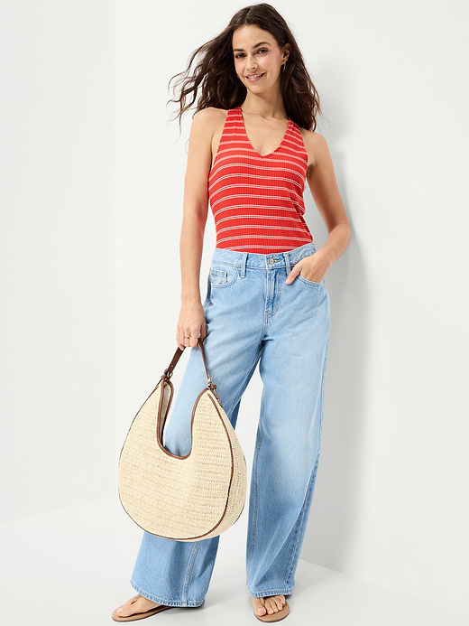 Old Navy Ribbed Loop-Back Halter Top — photo 4