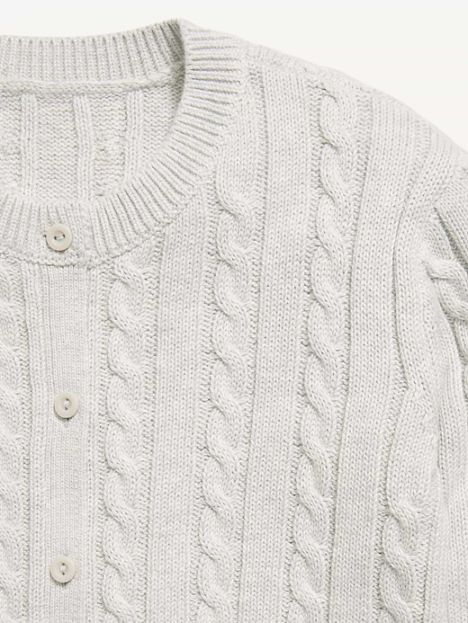 Old Navy Cable-Knit Cardigan Sweater for Girls — photo 5