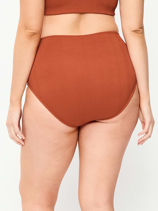 Old Navy High-Waisted Ribbed Bikini Swim Bottoms — photo 7