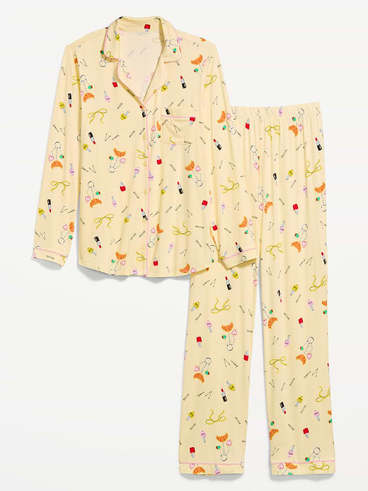 Old Navy Sunday Sleep Knit Jersey Pant Set — photo 4