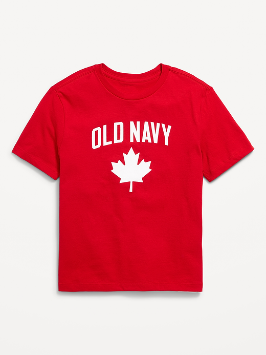 Old Navy Short-Sleeve Canada Logo-Graphic T-Shirt for Boys — photo 1