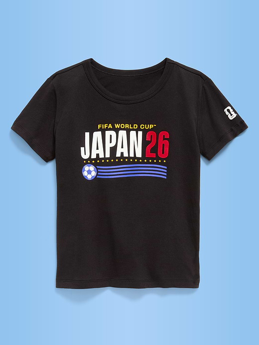 Old Navy FIFA World Cup 26™ Brazil Smocked Graphic T-Shirt for Girls — photo 4