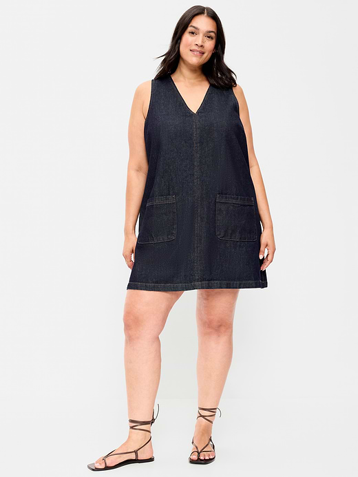 Old Navy Sleeveless Pinafore Mini Dress — photo 9