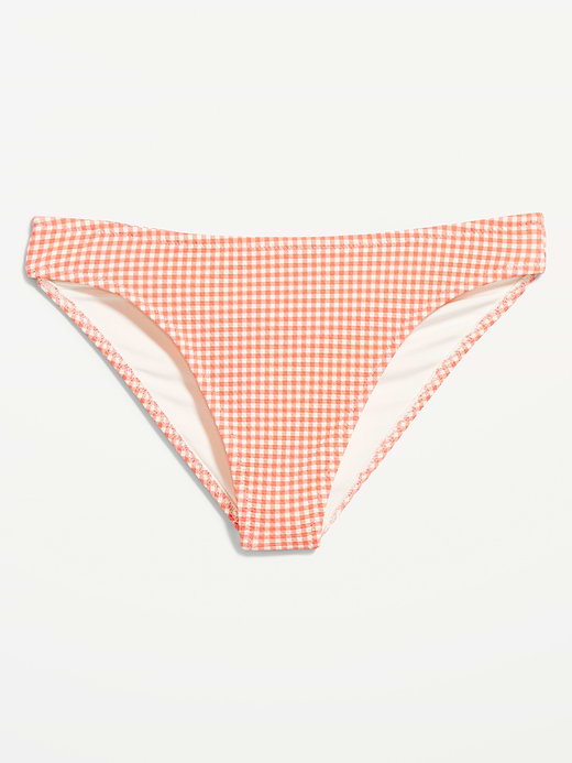 Old Navy Mid-Rise Textured Bikini Swim Bottoms — photo 5