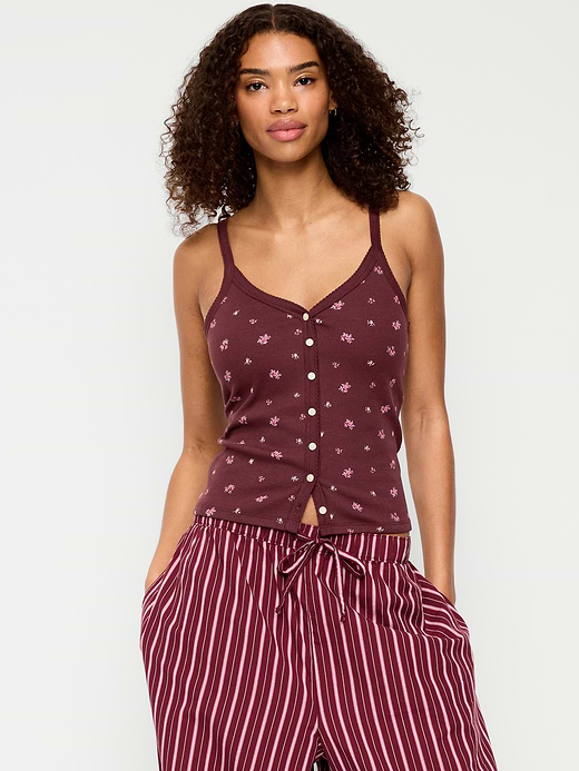 Old Navy Button-Front Cami Tank Top — photo 1