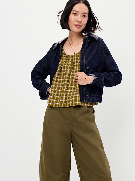 Old Navy Airy Button-Down Top — photo 4