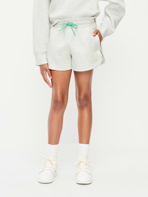 Old Navy High-Waisted Bounce Fleece Shorts for Girls — photo 1