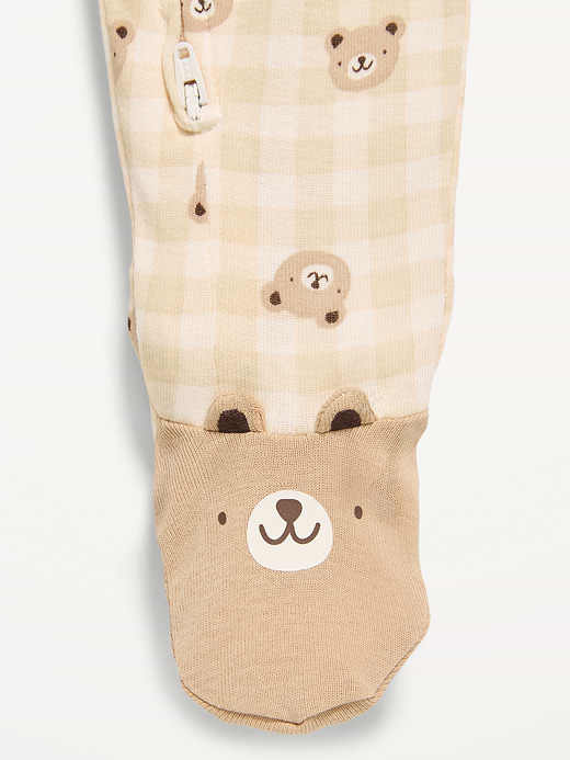 Old Navy Unisex 2-Way-Zip Sleep & Play Footed One-Piece for Baby — photo 3