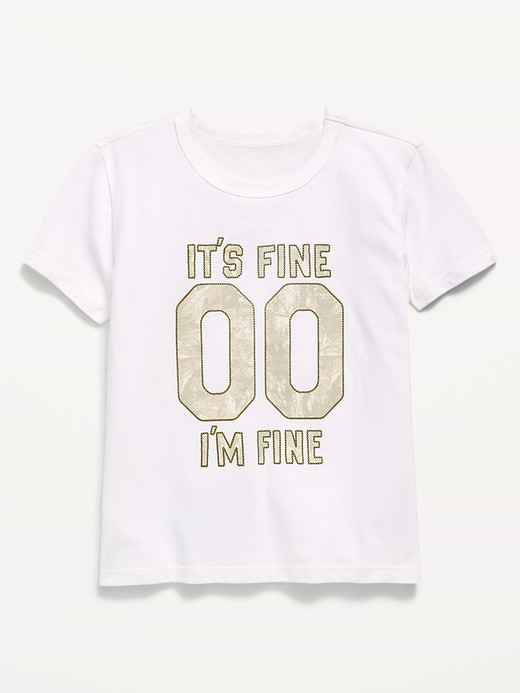 Old Navy Short-Sleeve Graphic T-Shirt for Girls — photo 1